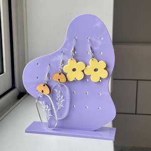 Jewellery: Funky Mini Earring Holder