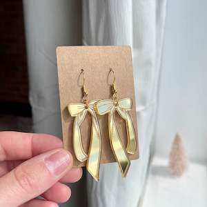 Jewellery: Bow Earrings | Christmas
