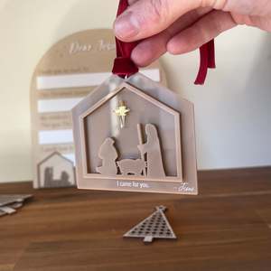 Christmas 24: Nativity Scene Ornament