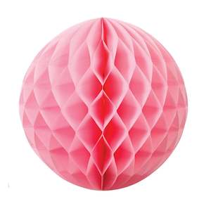 Pink Honeycomb Ball 25cm