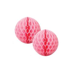 Barbie: Pink Honeycomb Balls 15cm (2 pack)