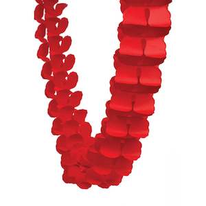 Emergency Response: Red Honeycomb Garland (4m)