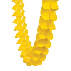 Construction: Yellow Honeycomb Garland (4m)