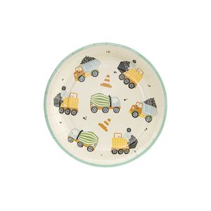 Construction: Construction Trucks Dessert Plates (6 pack)