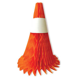 Orange Honeycomb Road Cone (3 pack)