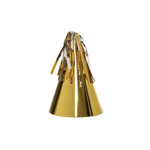 Jungle: Gold Party Hats (10 pack)
