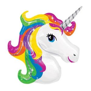 Giant Rainbow Unicorn Balloon