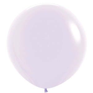 Matte Pastel Lilac Giant 90cm Round Balloon