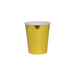 Metallic Gold Cups (20 pack)