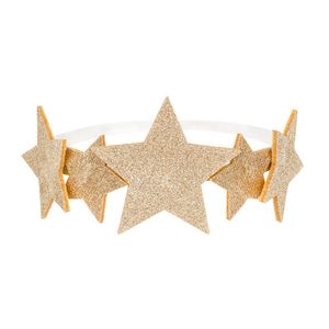Christmas: Gold Star Headband