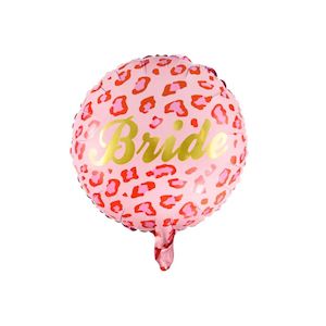 Weddings: Pink Leopard Print Bride Balloon
