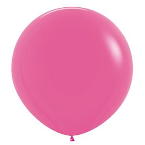 Pink Flamingo: Fuchsia Giant 90cm Round Balloon