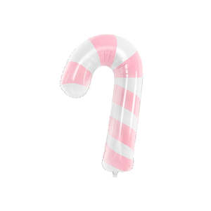 Giant Pink Candy Cane Balloon