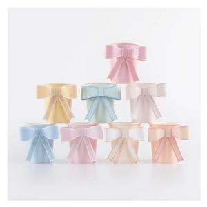 Pastel Bow Cups (8 pack)