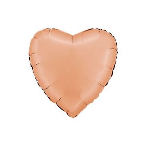 Weddings: Peach Foil Heart Balloon