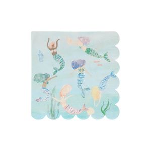 All Kids: Mermaid Napkins (16 pack)