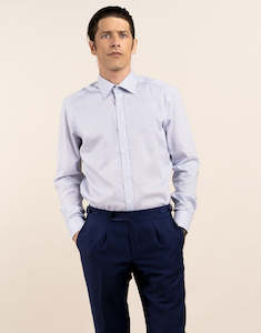 Banks Navy Graph Check Shirt