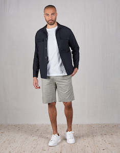 Shorts: Island Beige & Grey Check Shorts