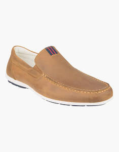 Florsheim: Florsheim Bermuda Tan Crazyhorse Slip On