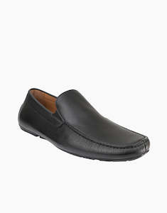 Florsheim: Florsheim Black Classic Venetian Styled Driving Shoe
