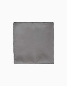 Hire: Grey Texture Pocket Square
