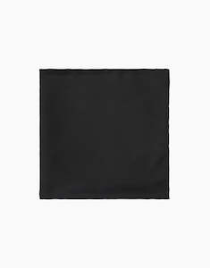 Black Texture Pocket Square