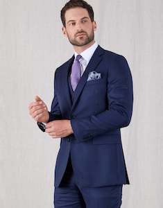 Essential Range Size Guaranteed: Cooper Blue Nailhead Suit