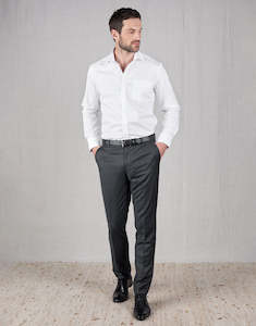 Essential Range Size Guaranteed: Lotus Steel Blue Nailhead Suit Trouser