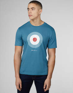 Summer Essentials For Men: Ben Sherman Signature Target Teal T-Shirt