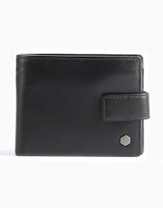 Jekyll Hide: Jekyll & Hide Monaco Large Billfold Wallet With Coin Soft Black