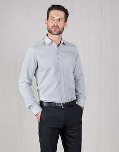 Mens Check Shirts: London Yellow & Blue Check Shirt