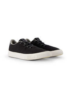 Yy Nation: YY Nation Cirro Black/White Wool Sneaker