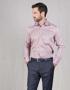 Selected Shirts 99 Each: Barbican Red Micro-Design Shirt