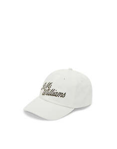 R.M.Williams Script Ecru Cap