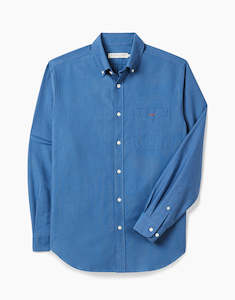 R.M. Williams Regular Oxford BDC Blue Shirt