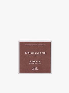R.M. Williams Dark Tan Stockmans Boot Polish