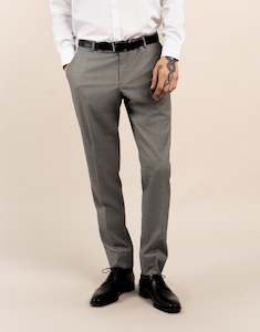 Lautner Light Grey Sharkskin Suit Trouser