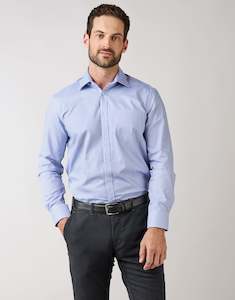 Selected Shirts 99 Each: Sinatra Blue & Pink Textured Shirt