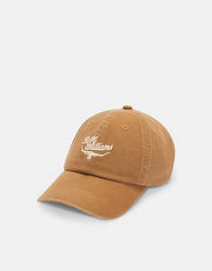 Gifts Under 75: R.M.Williams Script Longhorn Cap Brown