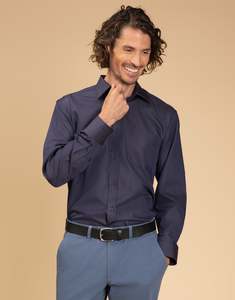 Sinatra Indigo Twill Shirt