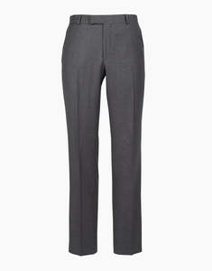 Back To Work Essentials: Lotus grey flannel trousers