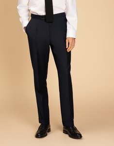 Essentials: Evans Navy Twill Trouser