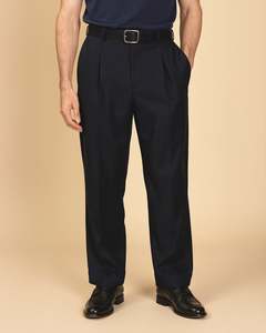 Crete Navy Twill Trouser