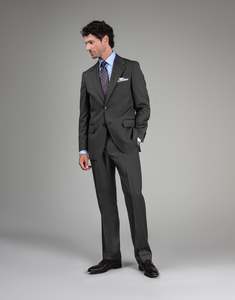 Cyprus Olive Green Twill Suit