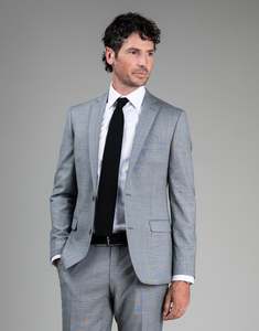 Essentials: Fresh Light Grey Suit Jacket