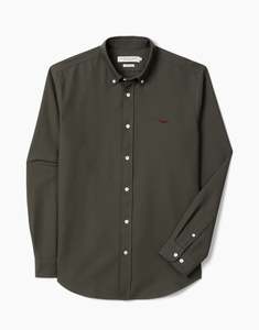 R M Williams: R.M. Williams Clapton Oxford Olive Shirt
