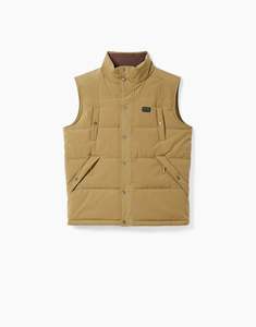 R M Williams: R.M. Williams Kalkite Padded Tan Vest