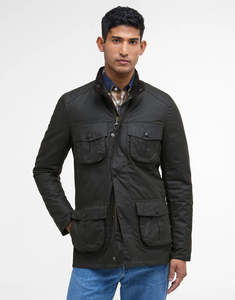 Winter Essentials: Barbour Corbridge Wax Olive Jacket