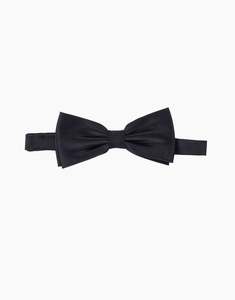 Hire: Hire Black Silk Satin Bow Tie