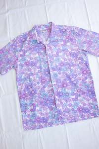 Tom Shirt - Purple Floral (XL)